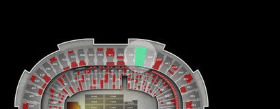 Seat view from Upper