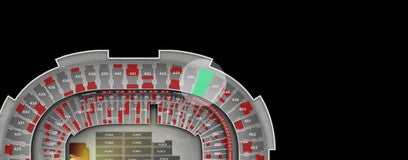 Seat view from Upper