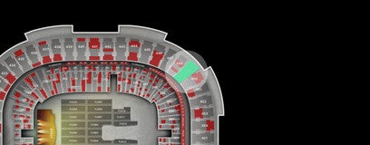 Seat view from Upper