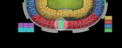 Seat view from Upper