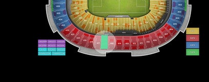 Seat view from Upper