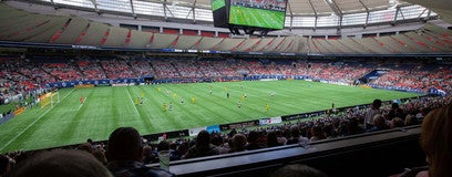 Seat view from Club
