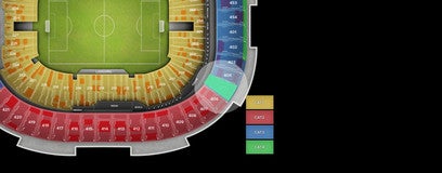 Seat view from Upper
