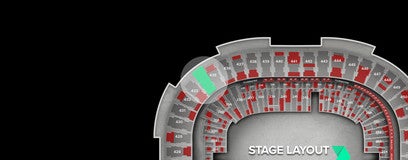 Seat view from Upper