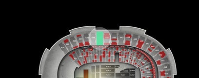 Seat view from Upper