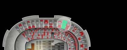 Seat view from Upper