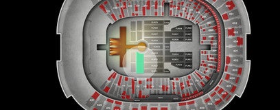 Seat view from Floor