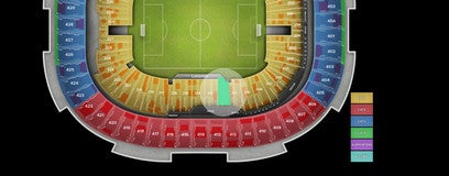 Seat view from Lower