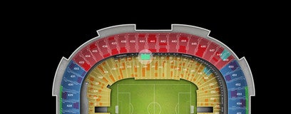 Seat view from Club