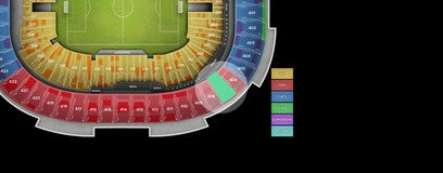 Seat view from Upper