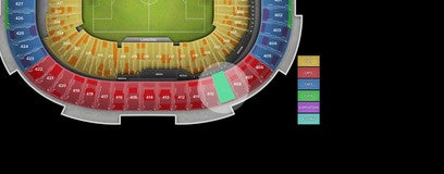 Seat view from Upper