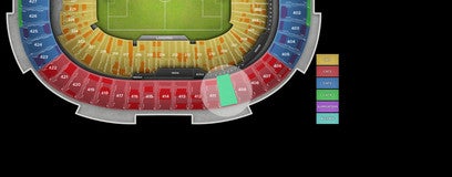 Seat view from Upper