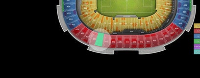 Seat view from Upper