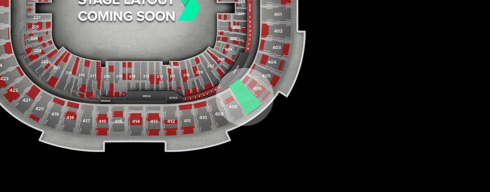 Seat view from Upper