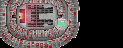 Seat view from Lower