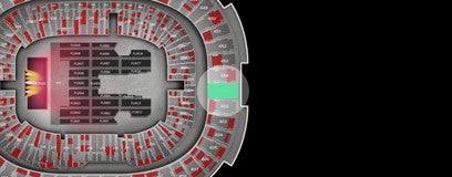 Seat view from Upper