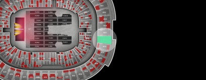 Seat view from Upper