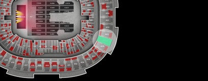 Seat view from Upper