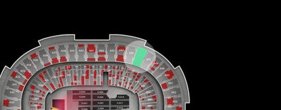 Seat view from Upper