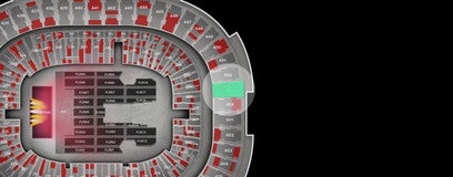 Seat view from Upper