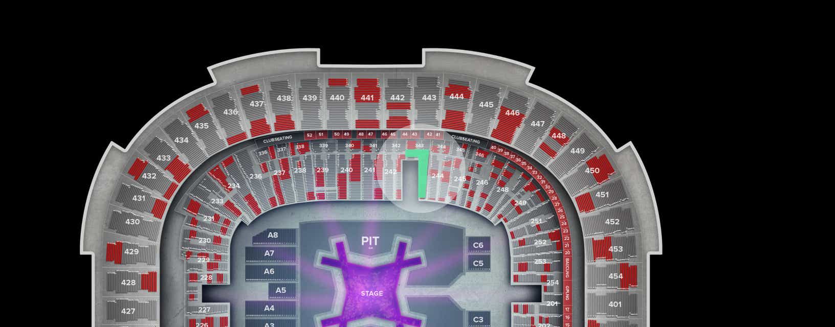 Seat view from Lower