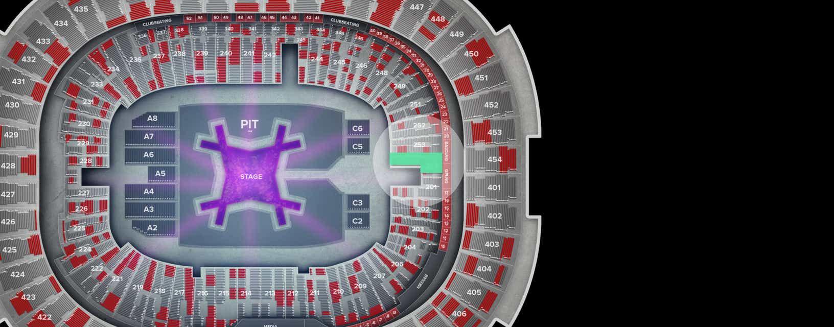 Seat view from Lower