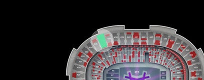 Seat view from Upper