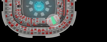 Seat view from Sideline