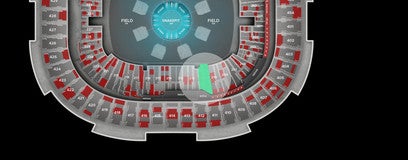 Seat view from Sideline