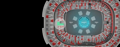 Seat view from Endline