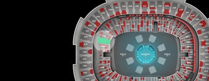 Seat view from Endline