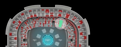 Seat view from Sideline