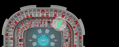 Seat view from Sideline