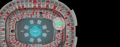 Seat view from Endline