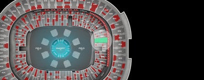 Seat view from Endline