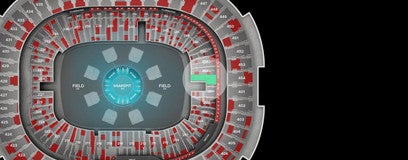 Seat view from Endline