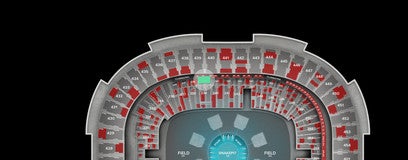 Seat view from Club
