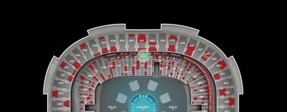 Seat view from Club