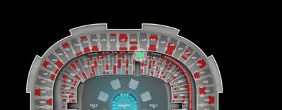 Seat view from Club