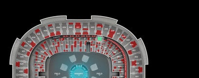 Seat view from Club