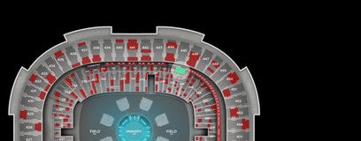 Seat view from Club