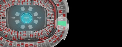 Seat view from Upper Endline