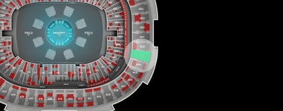 Seat view from Upper Endline