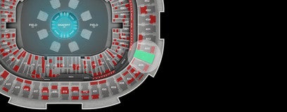Seat view from Upper Endline