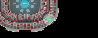 Seat view from Upper Endline