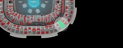 Seat view from Upper Endline