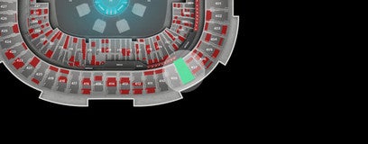 Seat view from Upper Endline
