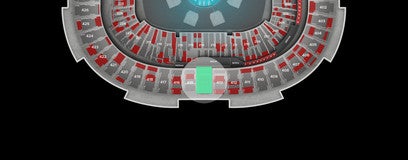 Seat view from Upper Sideline