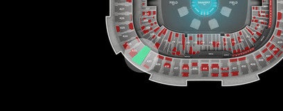 Seat view from Upper Endline