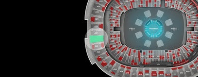Seat view from Upper Endline
